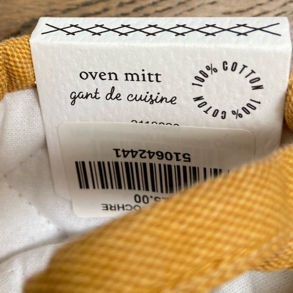 Danica Heirloom - Oven Mitt, Ochre - Picture 4 of 5